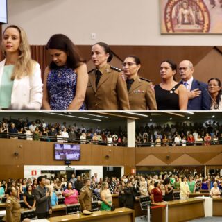 Com muita alegria e emoção, realizei a 2ª edição da Reunião Alusiva às Mulheres Extraordinárias, que teve início em 2023. Agradeço a Deus a oportunidade de dar continuidade neste ano de 2024.

As vésperas do dia Internacional da Mulher, o plenário Amynthas de Barros, na CMBH, esteve repleto de Mulheres Extraordinárias, que ocupam diversos papéis de extrema importância e contribuição para uma sociedade melhor!

Agradeço a presença de todas vocês que permitiram que esse evento fosse um sucesso!

Com o seu jeito de ser, você é exemplo de amor, perseverança, coragem, determinação e inteligência!

Com carinho,

Vereadora Loíde Gonçalves 💜