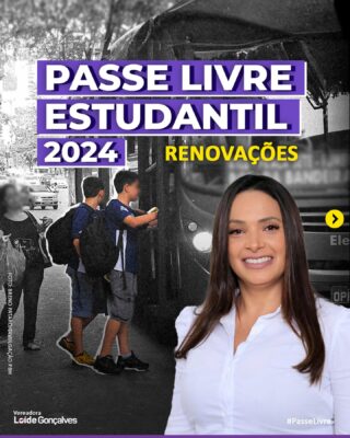 Renove o seu Passe Livre 🚌💳

Se você é estudante de BH e foi beneficiário do Passe Livre Estudantil em 2023, não perca o prazo de renovação para o programa neste ano!

Estudantes de Belo Horizonte beneficiários do Passe Livre Estudantil em 2023 devem fazer o recadastramento no programa a partir desta segunda-feira (8) para manterem o recebimento do benefício neste ano. 

Atenção:

📅 De 08 a 31 de janeiro
Para renovações com ou sem alteração

📲 passeestudantil.pbh.gov.br
O processo será online, sem documentação física

Estudantes que mudaram de escola e/ou endereço devem informar a alteração durante o recadastro.

O período para novas inscrições começa apenas em fevereiro!

#loídegonçalvesbh #bh #belohorizonte #bhmg #passelivre #passeestudantil #estudantes