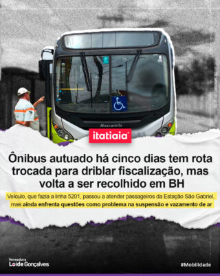 A população exige e merece respeito! 

A pauta do transporte público tem sido trabalhada no meu mandato desde 2023, quando assumi como Vereadora.

Foram muitas fiscalizações!

Essa semana fiscalizei a linha de ônibus 5201 - Dona Clara/Buritis.

Identificamos muitas irregularidades, como: traseiras em péssimo estado, elevadores estragados e ar condicionado sem condições de uso.

Em seguida, continuei recebendo denúncias de que os veículos continuaram circulando!

Por fim, foram recolhidos! 
E que muitos outros veículos também sejam, em respeito aos usuários.

Não iremos tolerar esse descaso. A fiscalização não vai parar. 

#transportepublico #transporte #onibusbh #belohorizonte